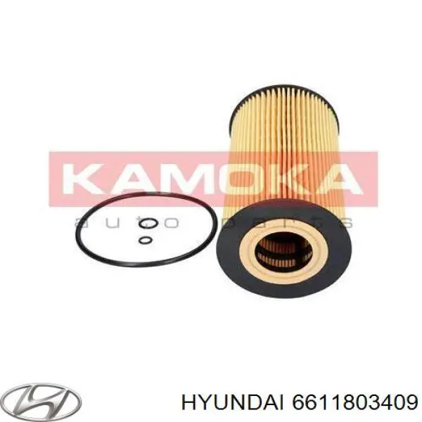 6611803409 Hyundai/Kia filtro de aceite