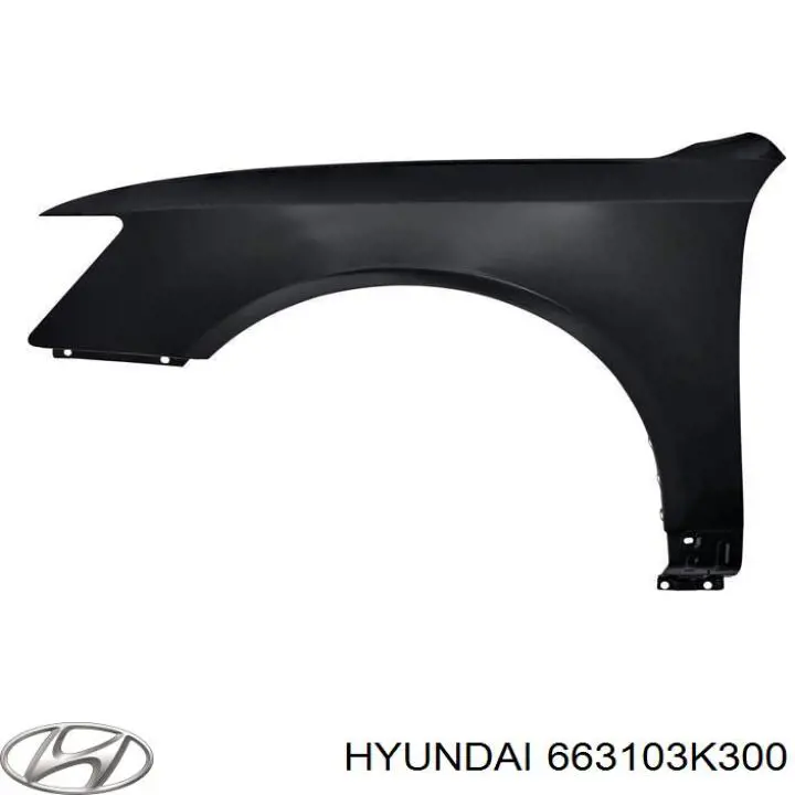 Comprar 663103K300 Hyundai/Kia Aleta delantera izquierda