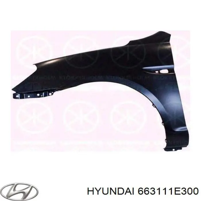 Aleta delantera izquierda Hyundai/Kia 663111E300 precio, desde 103,02 EUR