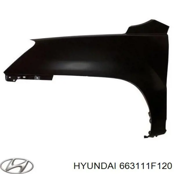 Comprar 663111F120 Hyundai/Kia Aleta delantera izquierda