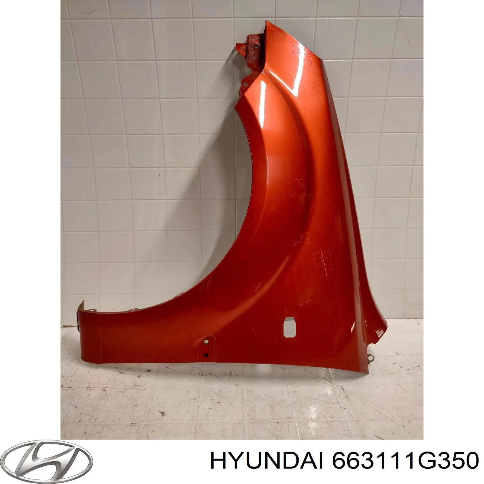 Comprar 663111G350 Hyundai/Kia Aleta delantera izquierda