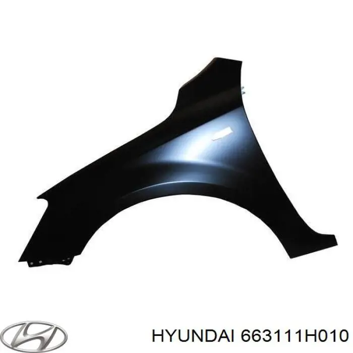 Aleta delantera izquierda Hyundai/Kia 663111H010 precio, desde 93,23 EUR