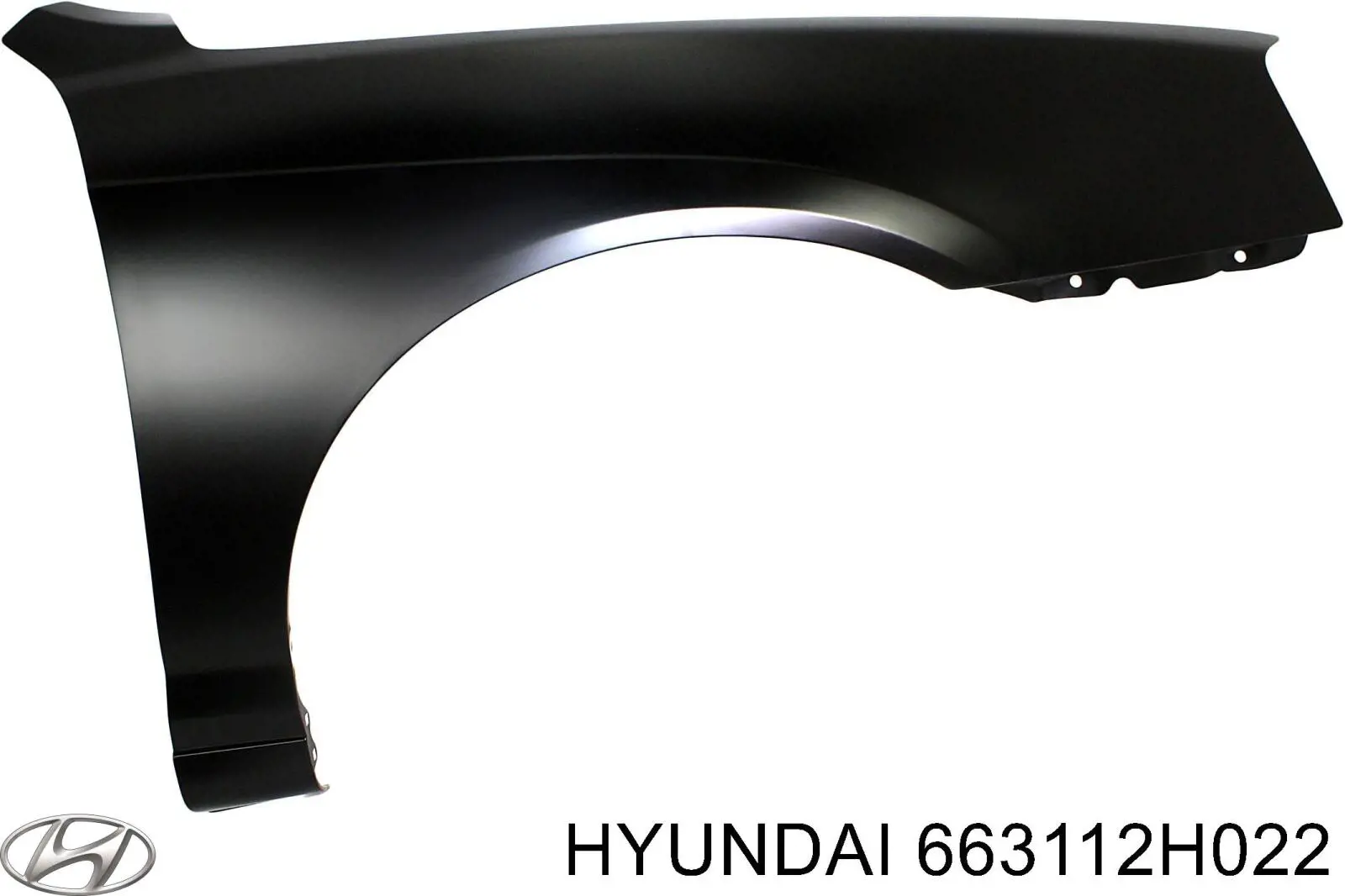 663112H022 Hyundai/Kia Aleta delantera izquierda
