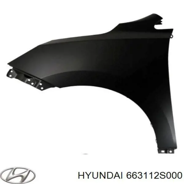 Comprar 663112S000 Hyundai/Kia Aleta delantera izquierda