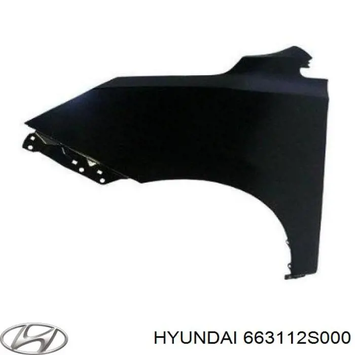 Aleta delantera izquierda Hyundai/Kia 663112S000 precio, desde 65,34 EUR
