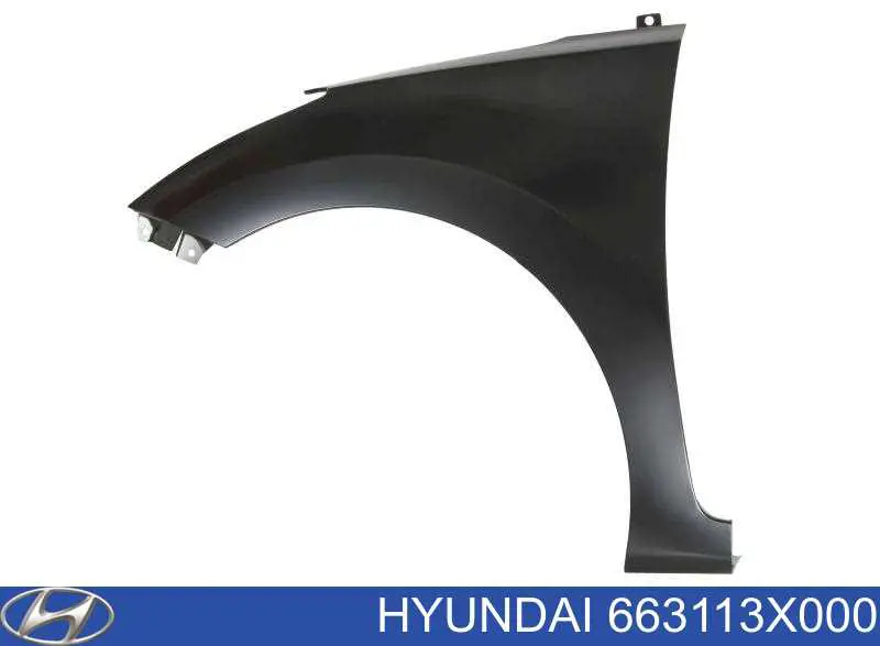 Comprar 663113X000 Hyundai/Kia Aleta delantera izquierda