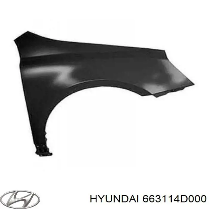 663114D000 Hyundai/Kia Aleta delantera izquierda