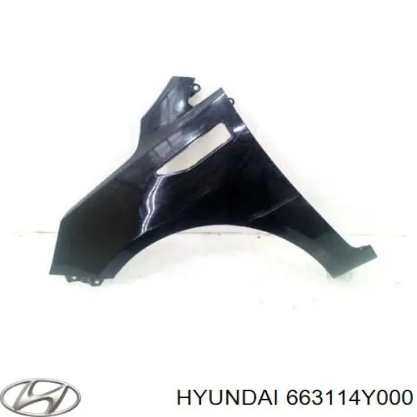 Comprar 663114Y000 Hyundai/Kia Aleta delantera izquierda