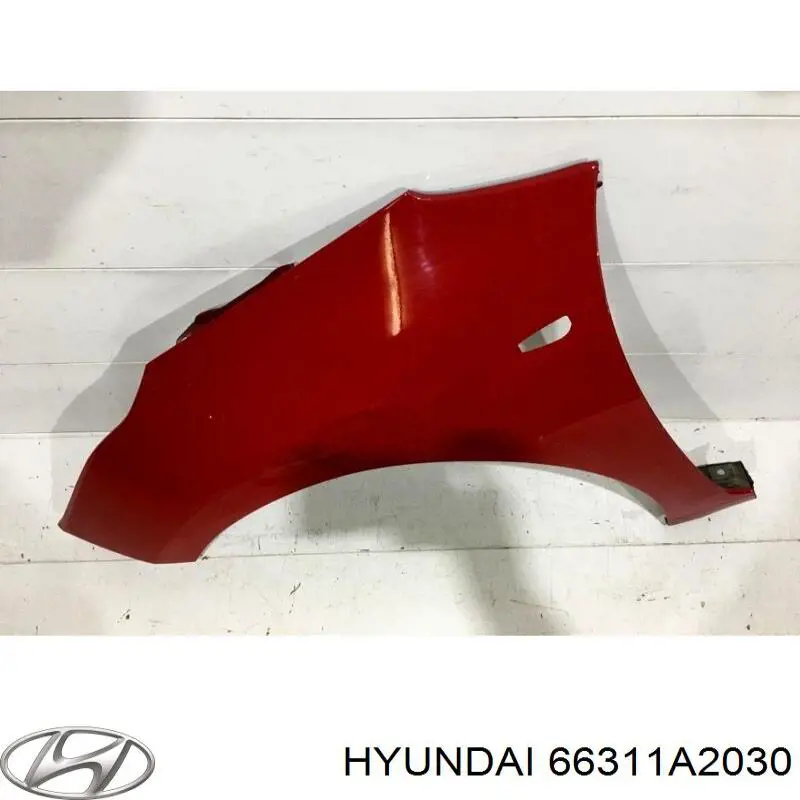 66311A2030 Hyundai/Kia guardabarros delantero izquierdo
