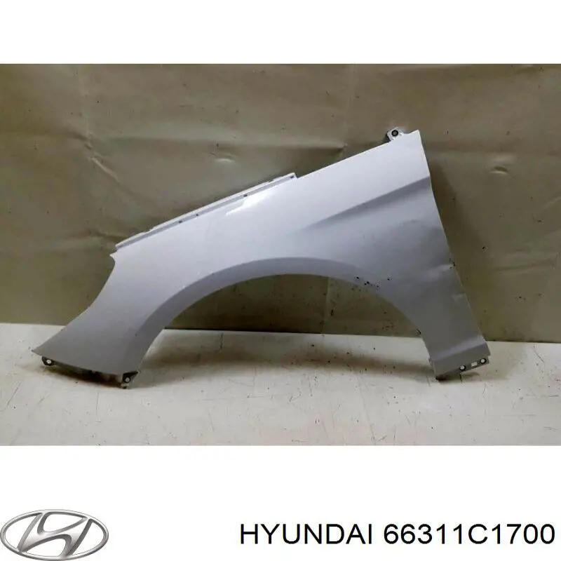 Guardabarros delantero izquierdo para Hyundai Sonata (LF)