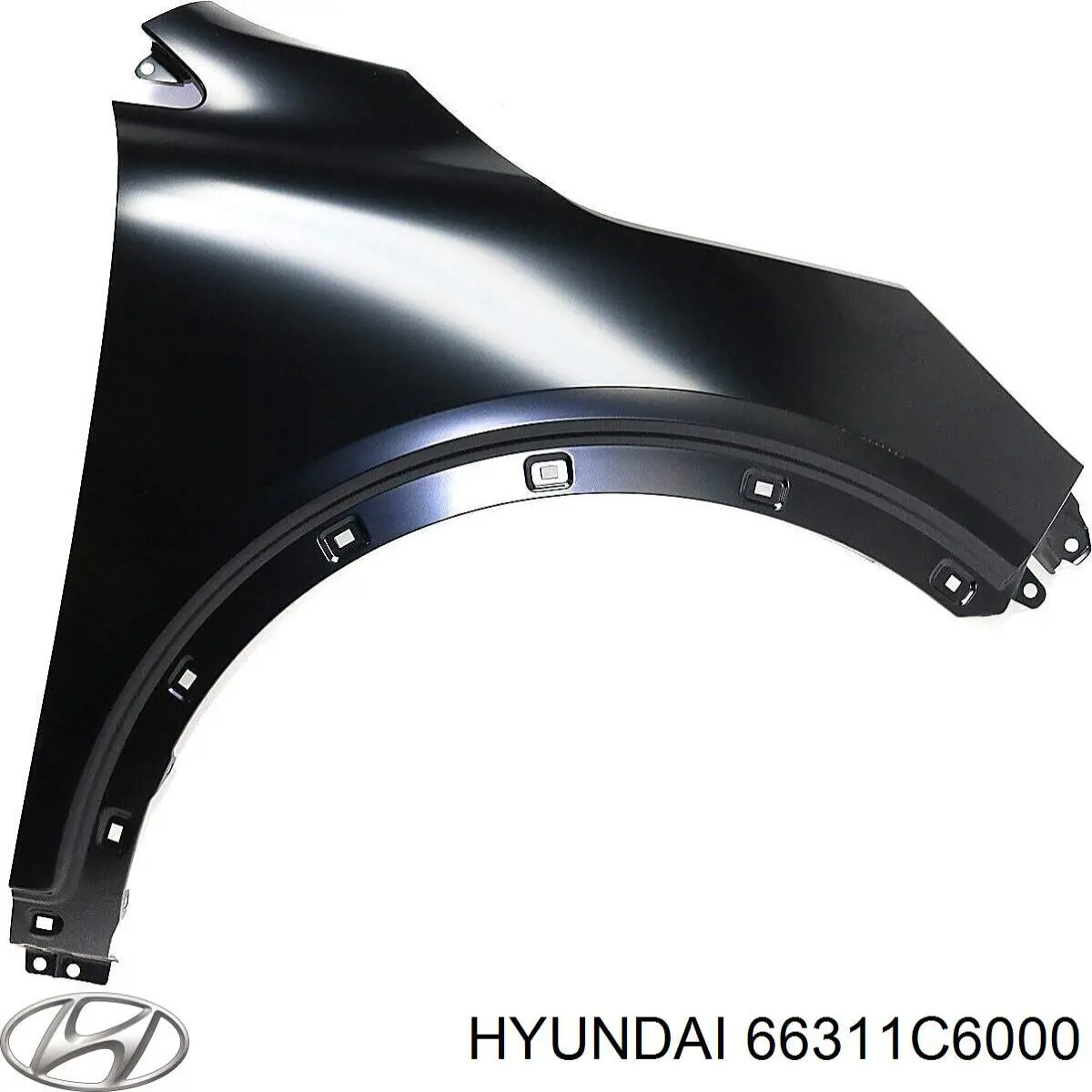 66311C6000 Hyundai/Kia Aleta delantera izquierda