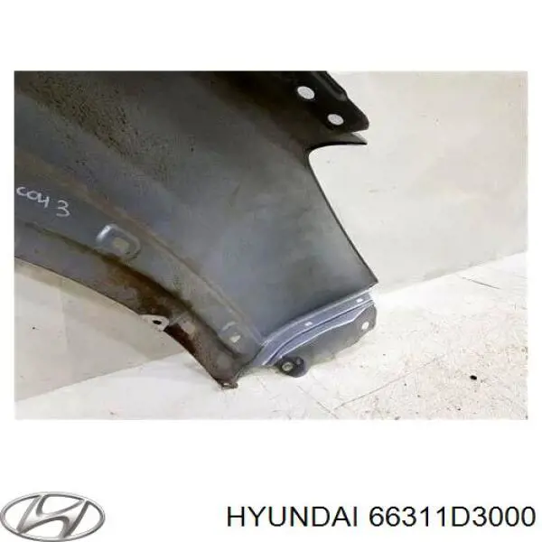 Aleta delantera izquierda Hyundai/Kia 66311D3000 precio, desde 68,65 EUR