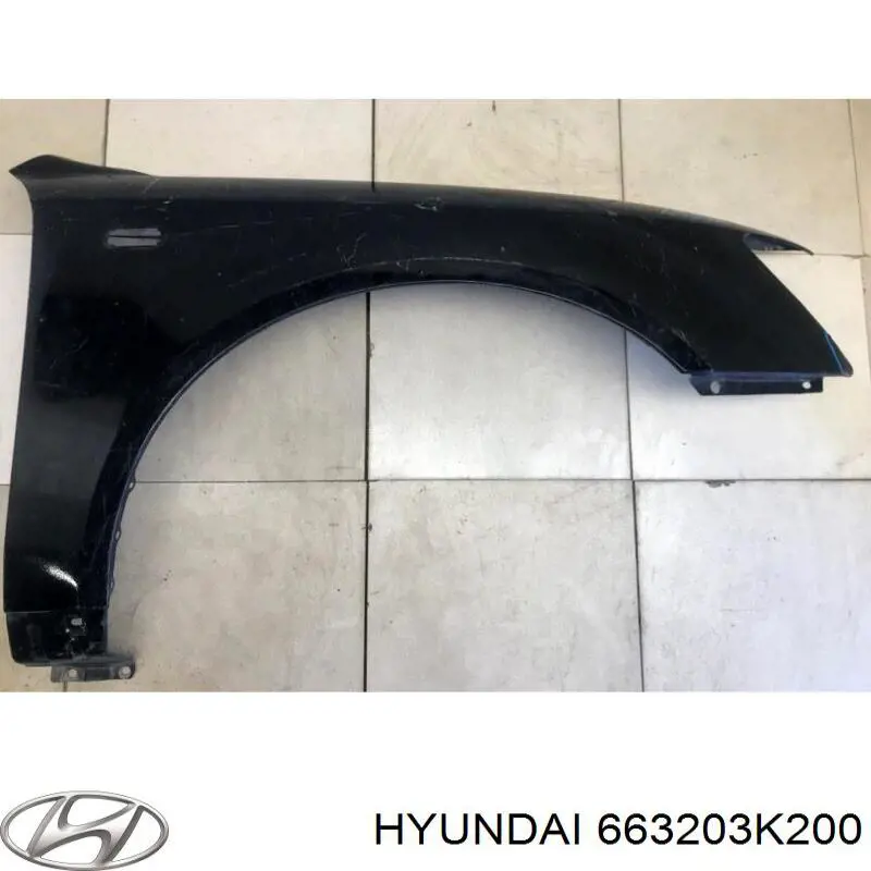 Guardabarros delantero derecho para Hyundai Sonata (NF)