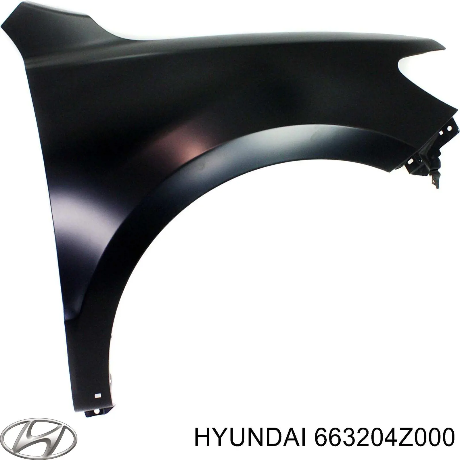Guardabarros delanteros derecho Hyundai/Kia 663204Z000 precio, desde 82,08 EUR