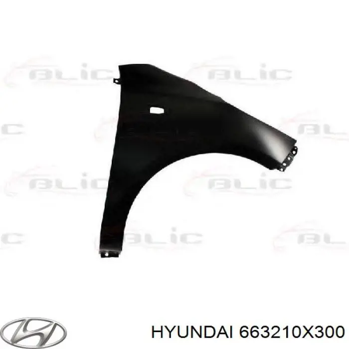 Comprar 663210X300 Hyundai/Kia Aleta
