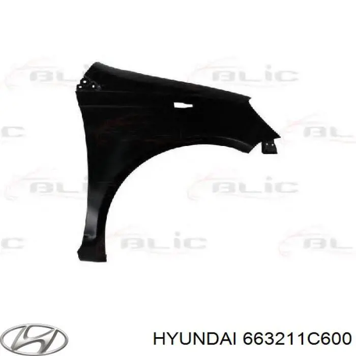 Aleta 663211C600 Hyundai/Kia