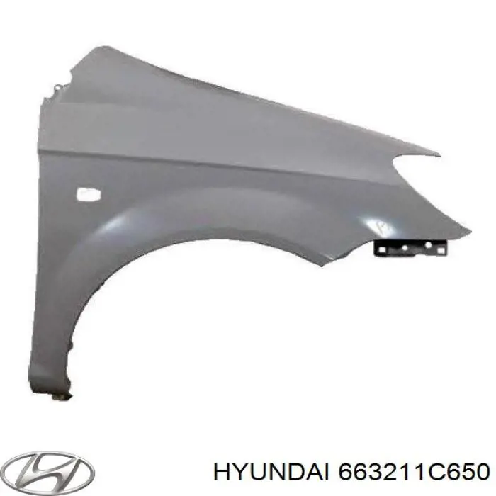Guardabarros delanteros derecho Hyundai/Kia 663211C650 precio, desde 140,84 EUR