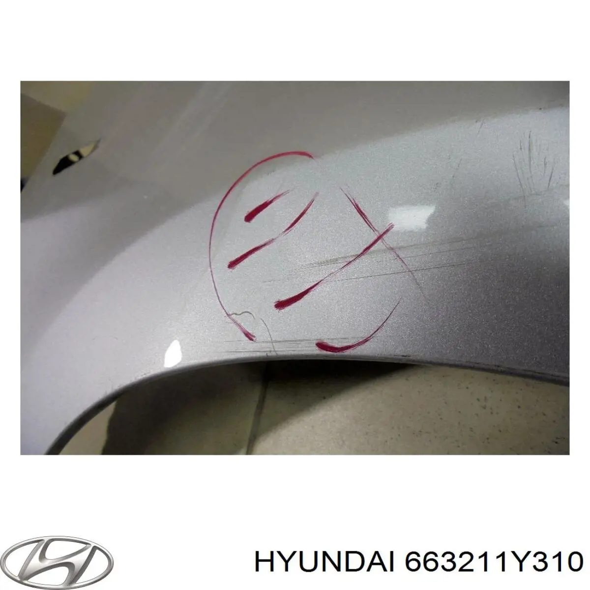 Comprar 663211Y300 Hyundai/Kia Aleta