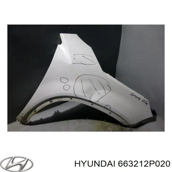 Comprar 663212P020 Hyundai/Kia Aleta