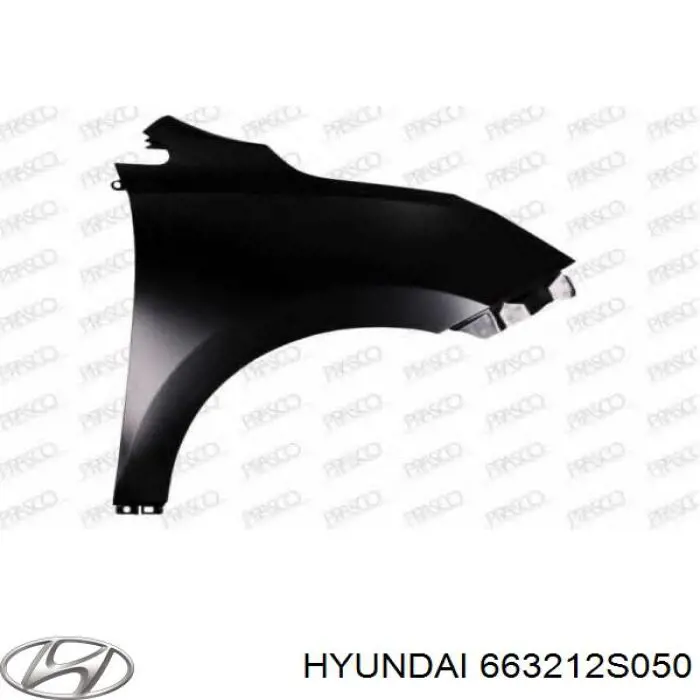 Guardabarros delantero derecho para Hyundai Tucson (TM)