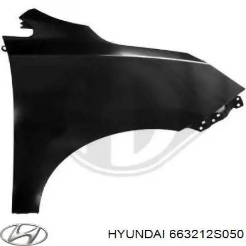 Comprar 663212S050 Hyundai/Kia Aleta