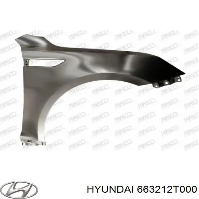 Comprar 663212T000 Hyundai/Kia Aleta