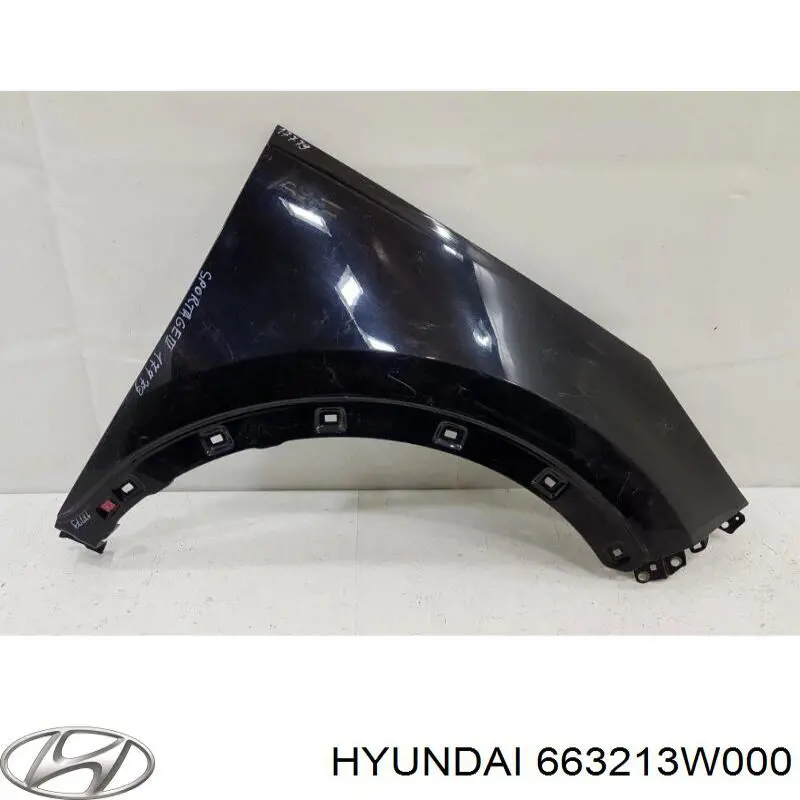 Guardabarros delanteros derecho Hyundai/Kia 663213W000 precio, desde 67,91 EUR