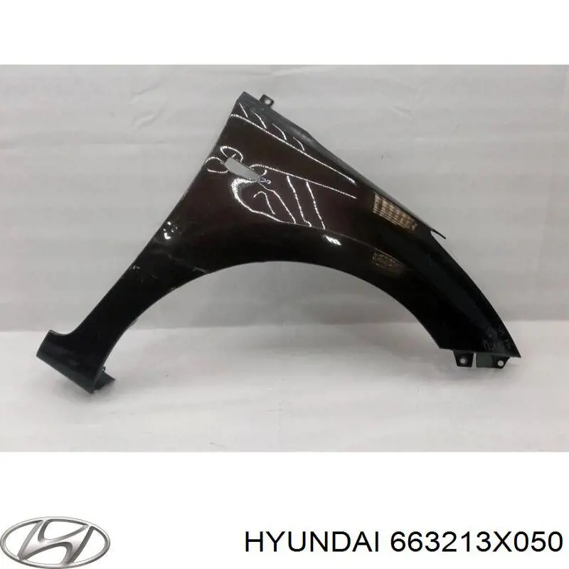 663213X050 Hyundai/Kia guardabarros delantero derecho
