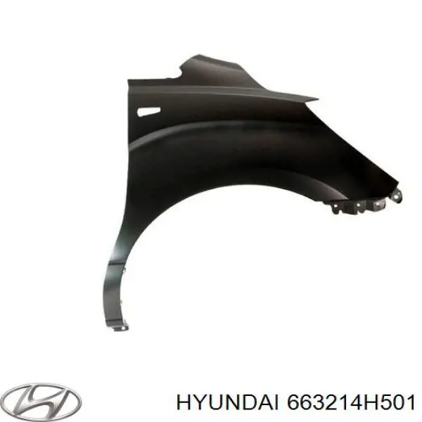 Guardabarros delantero derecho para Hyundai H-1 STAREX (TQ)