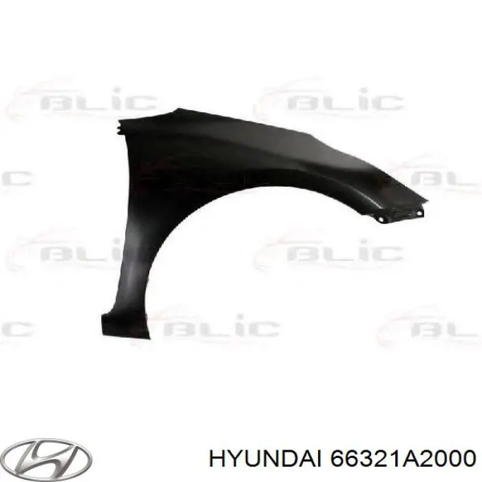 Comprar 66321A2000 Hyundai/Kia Aleta