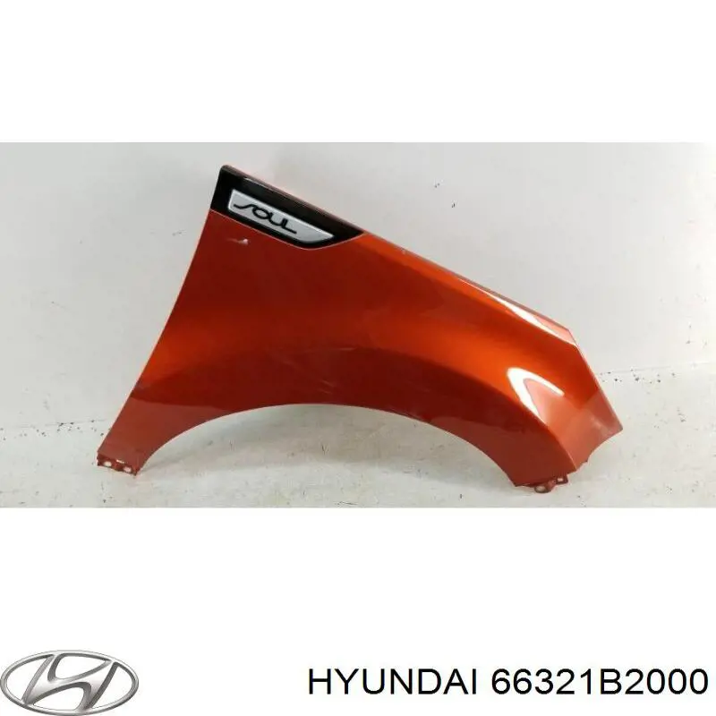 Guardabarros delanteros derecho Hyundai/Kia 66321B2000 precio, desde 116,31 EUR