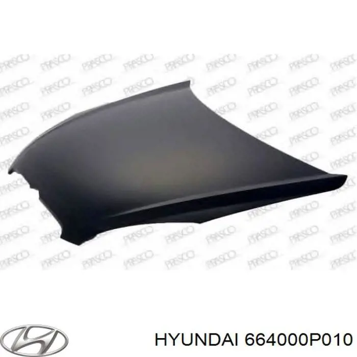 Capó del motor Hyundai/Kia 664000P010 precio, desde 187,68 EUR