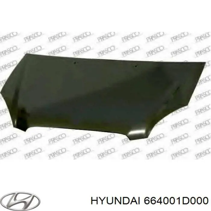 Capó del motor Hyundai/Kia 664001D000 precio, desde 221,22 EUR