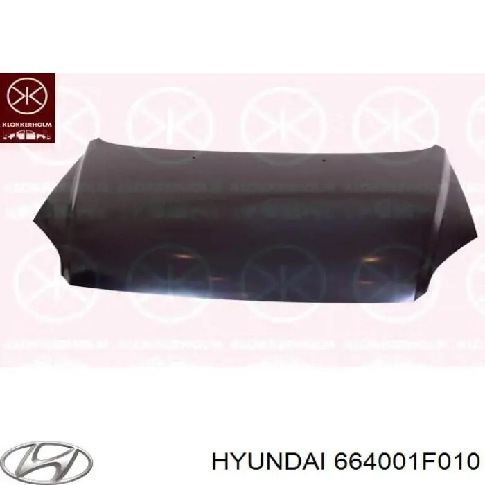 664001F010 Hyundai/Kia capó