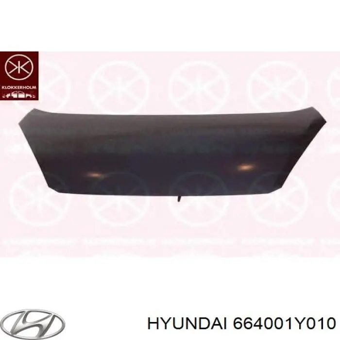 Capó del motor Hyundai/Kia 664001Y010 precio, desde 172,68 EUR