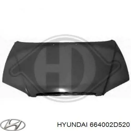 Comprar 664002D520 Hyundai/Kia Capó