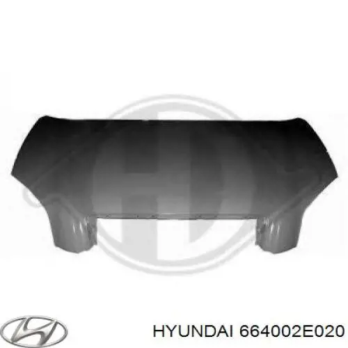 Comprar 664002E020 Hyundai/Kia Capó
