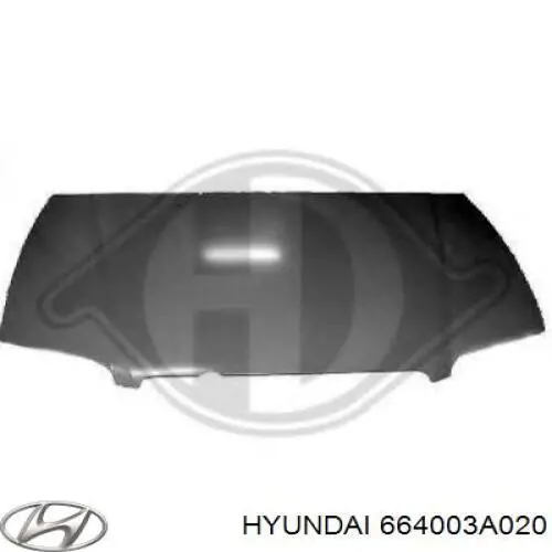 Capot para Hyundai Trajet FO