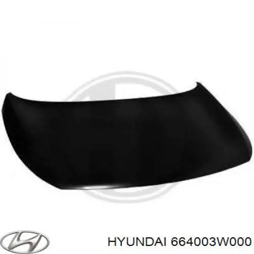 Capó del motor Hyundai/Kia 664003W000 precio, desde 370,26 EUR