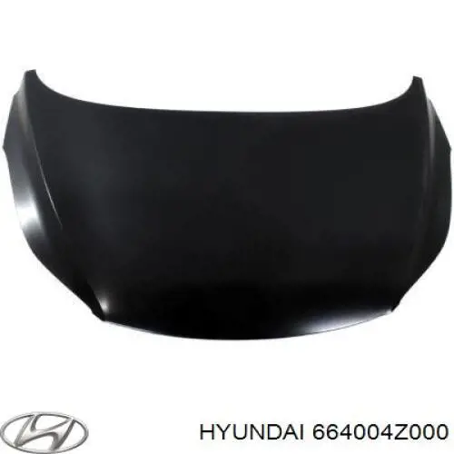 664004Z000 Hyundai/Kia capó del motor