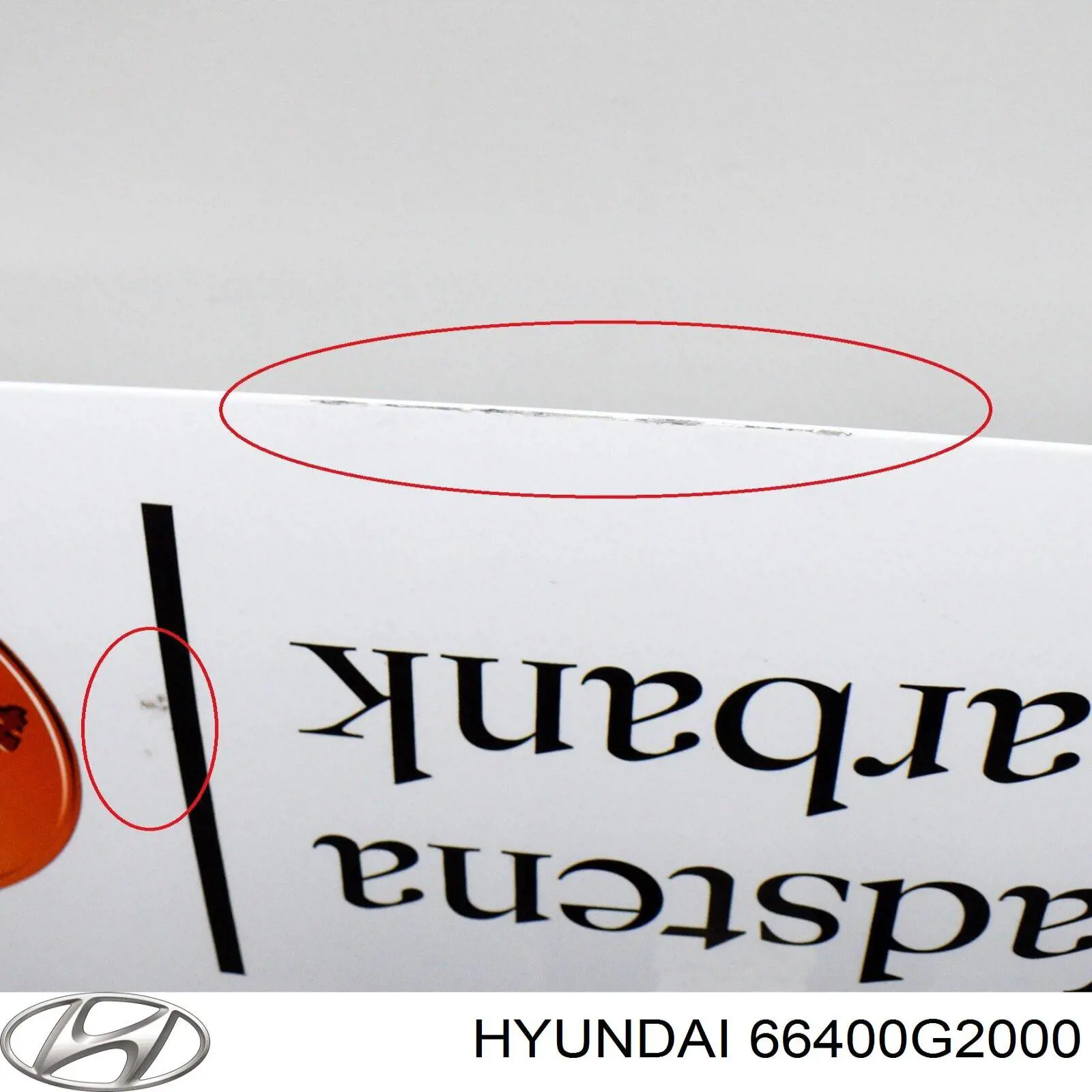 Comprar 66400G2000 Hyundai/Kia Capó