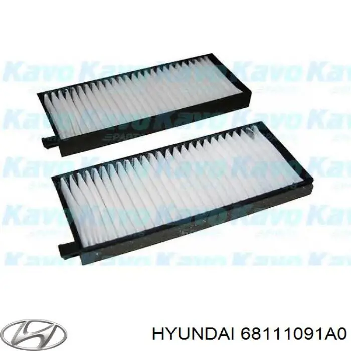 68111091A0 Hyundai/Kia filtro habitáculo
