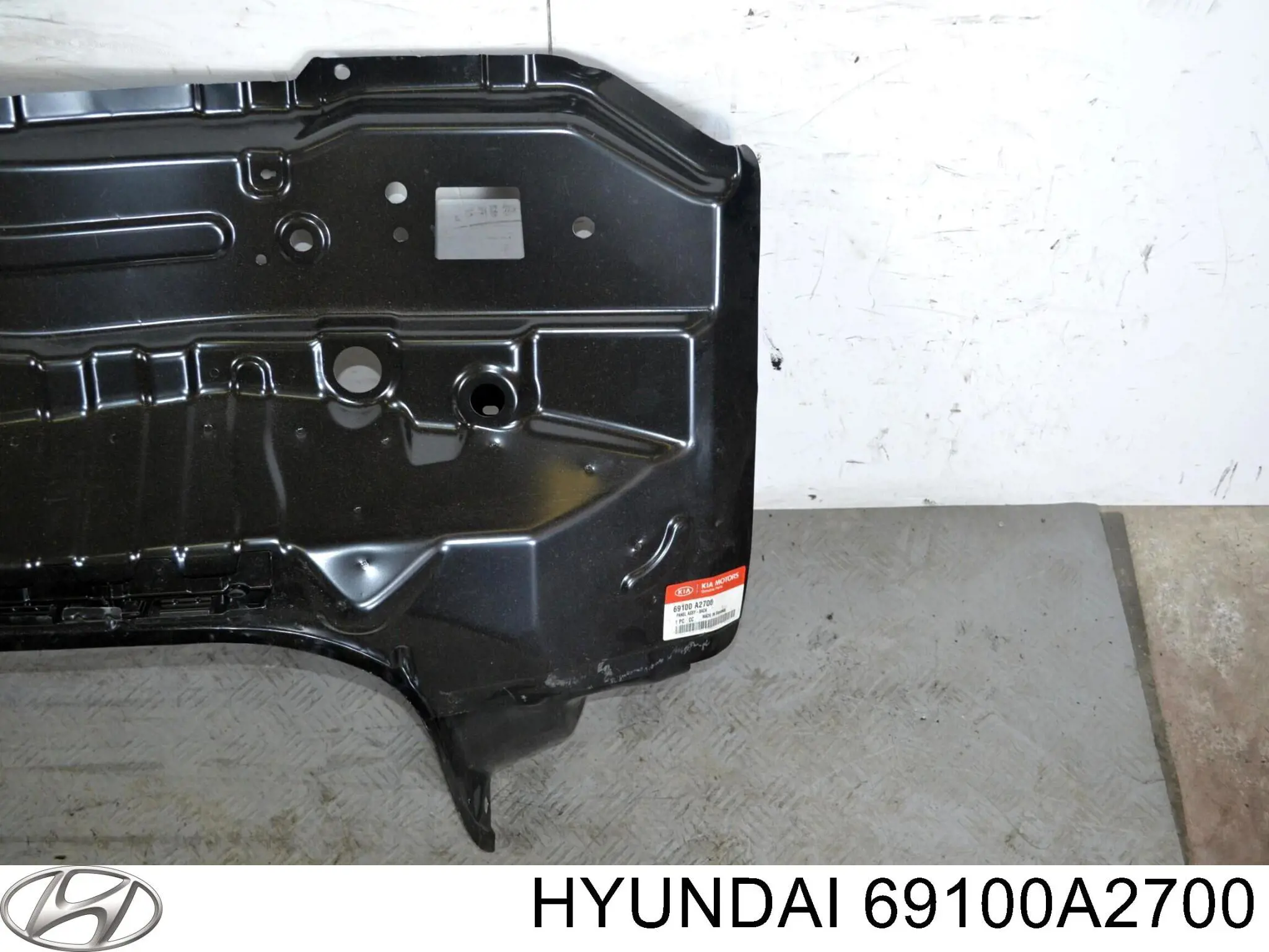 69100A2700 Hyundai/Kia panel del maletero trasero