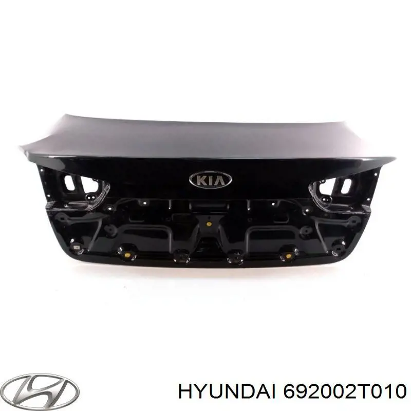 Tapa de maletero para KIA Optima III TF