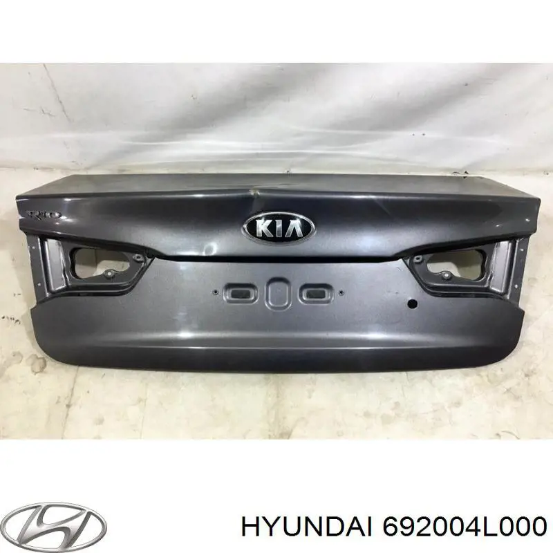 Tapa del maletero para Hyundai SOLARIS (SBR11)