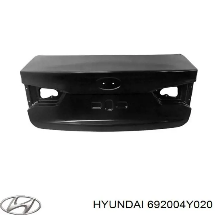 Tapa de maletero para KIA Rio III UB