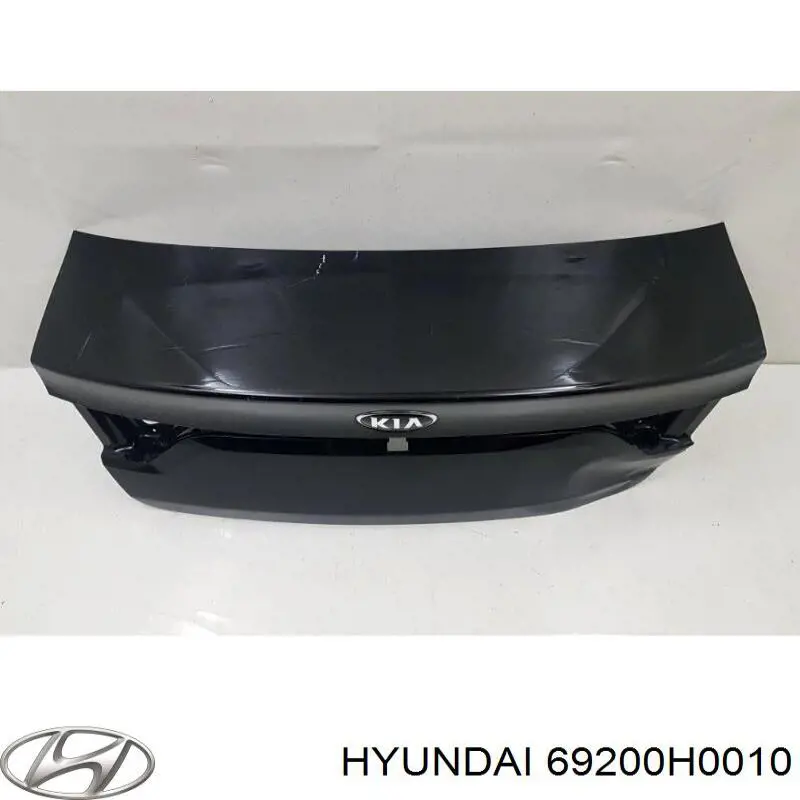 Tapa de maletero para KIA Rio IV FB, SC