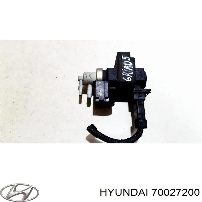 Válvula de solenoide de control de mariposa EGR 70027200 Hyundai/Kia