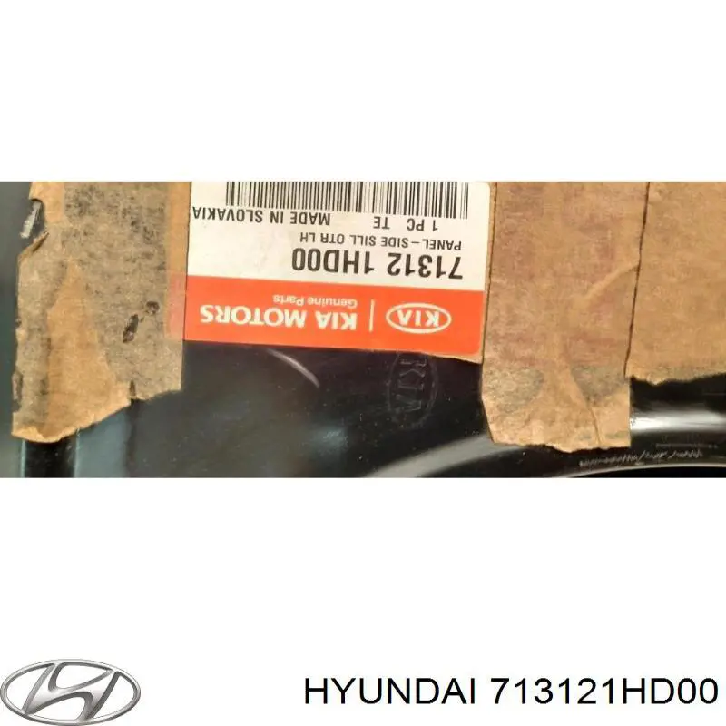 713121HD00 Hyundai/Kia chapa de acceso izquierda