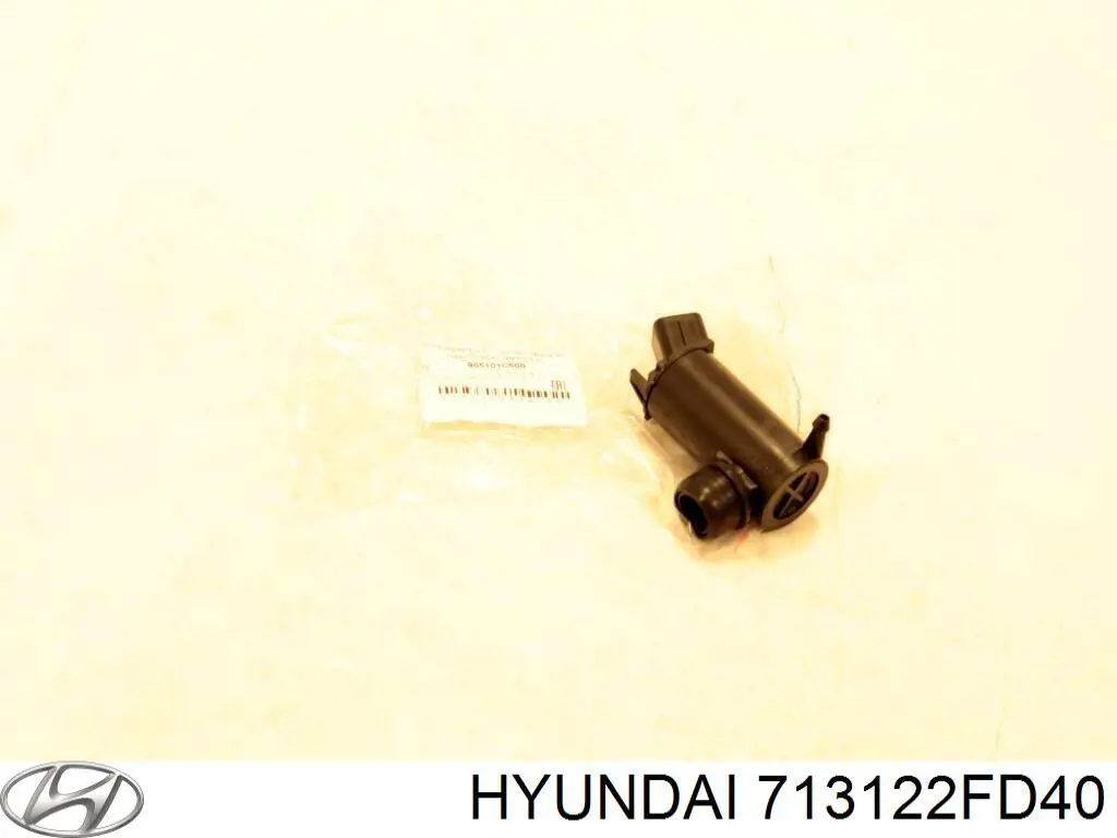 713122FD40 Hyundai/Kia chapa de acceso izquierda